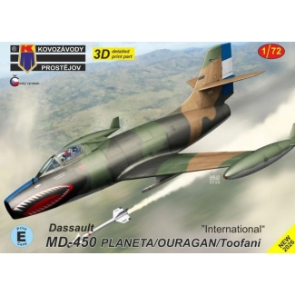 Kovozávody Prostějov KPM0529 Dassault MD-450 Ouragan/Toofani "International“ (1:72)