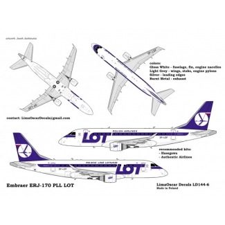 Embraer ERJ-170 PLL LOT (1:144)