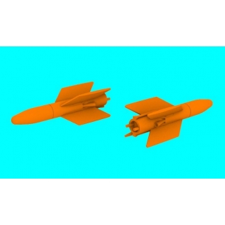 LF Models 3D7210 AS.11 missile 2pcs (1:72)