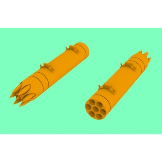 LF Models 3D7212 MATRA 122 Rocket pod 2pcs (1:72)