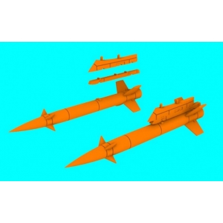 LF Models 3D7215 MP-1000 Pescador anti-ship missile incl. launch pod 2pcs (1:72)