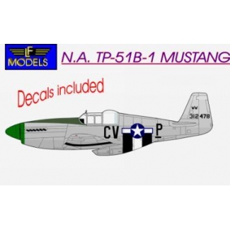 N.A. TP-51B-1 Green Nose: Konwersja (1:48)