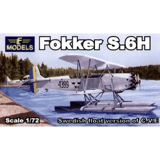 Fokker S.6H Swedish float plane version (1:72)