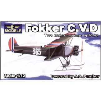 Fokker C.V.D with A.S.Panther engine (1:72)