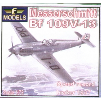 Messerschmitt Bf 109V-13 1937 speed record breaker (1:72)