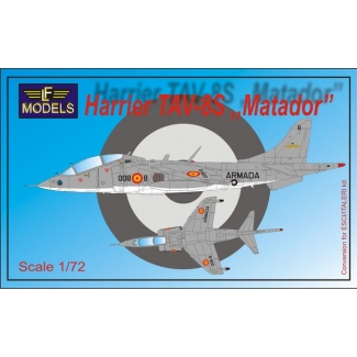 Harrier TAV-8S Matador: Konwersja (1:72)