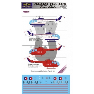 MBB Bo 105 over Chile (1:32)