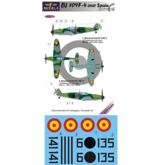 Messerschmitt Bf 109F-4 over Spain (1:32)