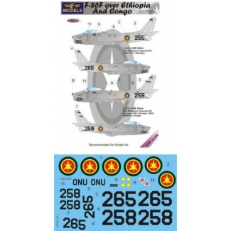 N.A. F-86F Sabre over Ethiopia/Congo (1:32)