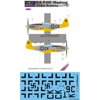 N.A. P-51C Mustang Zirkus Rosarius (1:32)