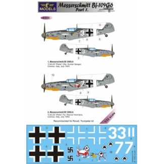 Messerschmitt Bf 109G-6 Comiso cartoon part 1 (1:32)