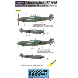 Messerschmitt Bf 109B Legion Condor (1:144)