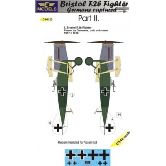 Bristol F.2b Fighter Germans Captured Part II. (1:144)