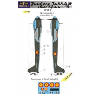 Junkers Ju 88A-4 over Spain part 2 (1:144)