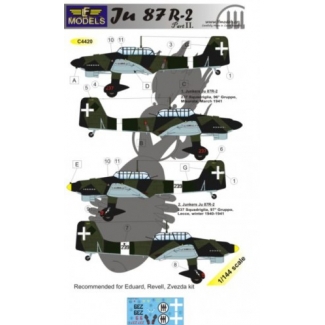 Junkers Ju87R-2 part II. (1:144)