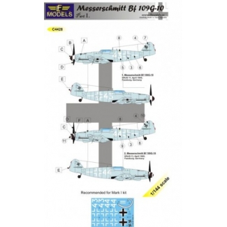 Bf 109G-10 part I. (1:144)