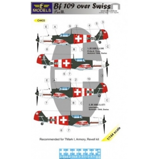 Bf 109 over Swiss III. (1:144)