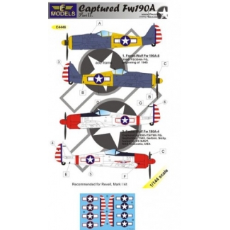 Captured Fw 190A part II. (1:144)
