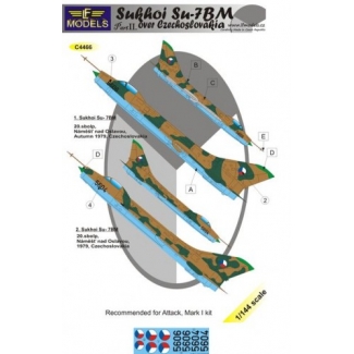 Sukhoi Su-7BM over Czechoslovakia part II. (1:144)