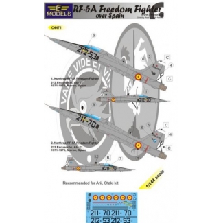 RF-5A Freedom Fighter over Spain (1:144)