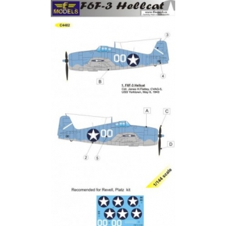 F6F-3 Hellcat from Yorktown (1:144)