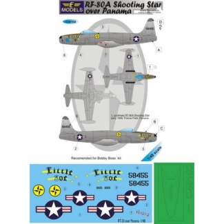 RF-80A Shooting Star over Panama (1:48)