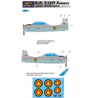 N.A. T-28D Fennec over Ethiopia (1:48)