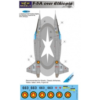 F-5A Freedom Fighter over Ethiopia (1:48)