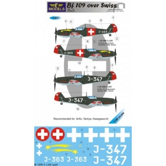 Bf 109 over Swiss I. (1:48)