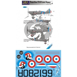 Dewoitine D.500 over France (1:48)