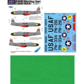 F-80B Shooting Star over USA (1:48)