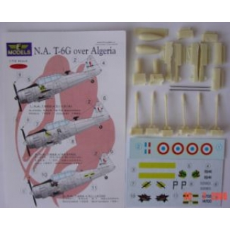 N.A.T-6G Texan over Algiera: kalkomania + konwersja (1:72)