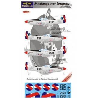 F-51D Mustang over Uruguay (1:72)