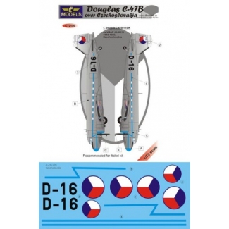 Douglas C-47B over Czechoslovakia (1:72)
