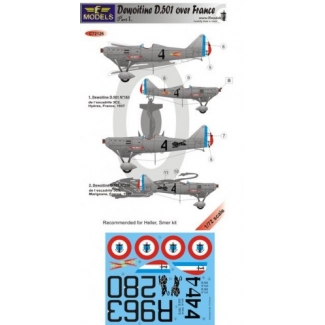 Dewoitine D.501 over France part I. (1:72)