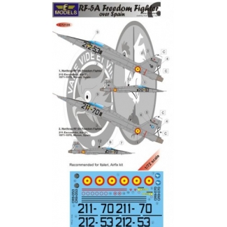 RF-5A Freedom Fighter over Spain  (1:72)