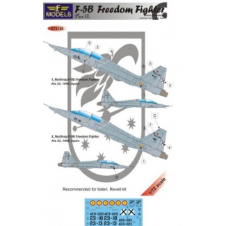 F-5B Freedom Fighter over Spain part II. (1:72)