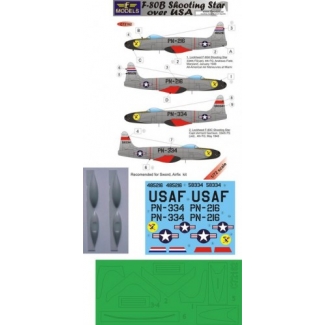 F-80B Shooting Star over USA (1:72)