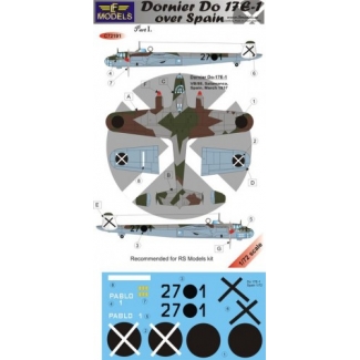 Dornier Do17E-1 over Spain I. (1:72)