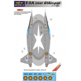 F-5A Freedom Fighter over Ethiopia (1:72)