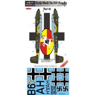 Focke Wulf Fw 200 Condor F.des F. Part IV (1:72)