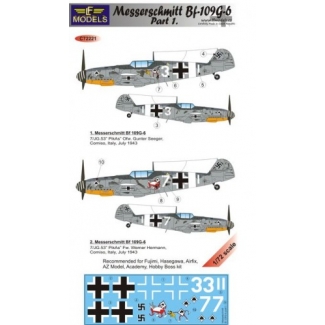 Messerschmitt Bf 109G-6 Comiso cartoon part 1 (1:72)