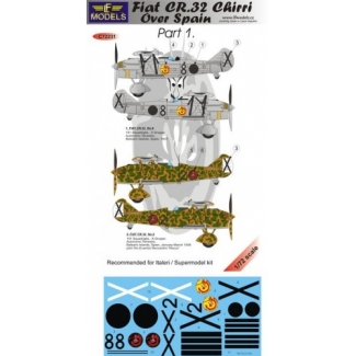 Fiat CR.32 Chirri over Spain part 1. (1:72)