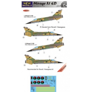 Mirage F.1 ED New Libyan AF (1:72)