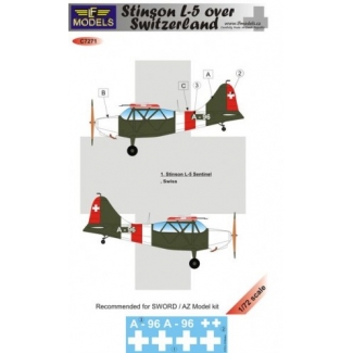 Stinson L-5 over Switzerland (1:72)