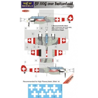 Bf 110G over Switzerland (1:72)