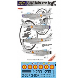 F-86F Sabre over Spain part II. (1:72)