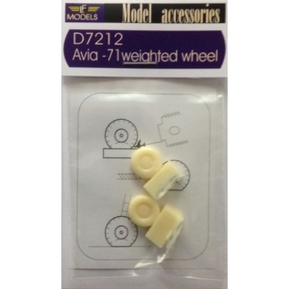 LF Models D7212 Avia B-71 weighted wheels (1:72)