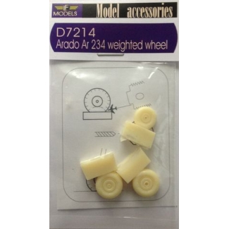 LF Models D7214 Arado Ar 234 weighted wheels (1:72)