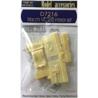 LF Models D7216 Macchi MC.200 interior set (1:72)